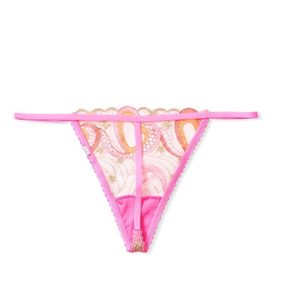 Victorias Secret The Lacie Pinnacle V-String Heart Panty - Picture 4 of 7